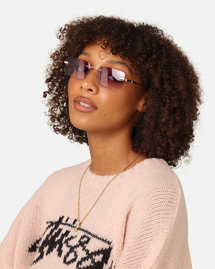 Belvoir & Co Hampton Sunglasses Purple/Gold