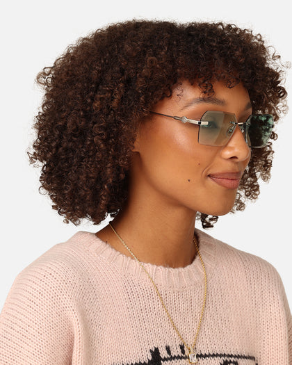 Belvoir & Co Kennedy Sunglasses Green/Silver