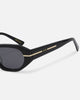 Nuqe Zarah Sunglasses Black/Gold