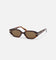 Nuqe Zarah Sunglasses Clear Tort/Brown