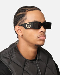 Gucci GG1425S001 BLACK (56)-3 Sunglasses Black
