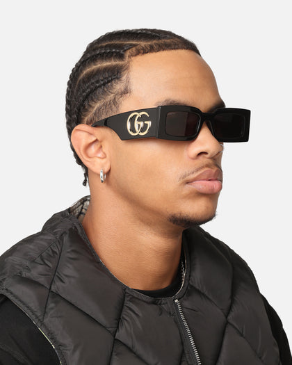 Gucci GG1425S001 BLACK (56)-3 Sunglasses Black