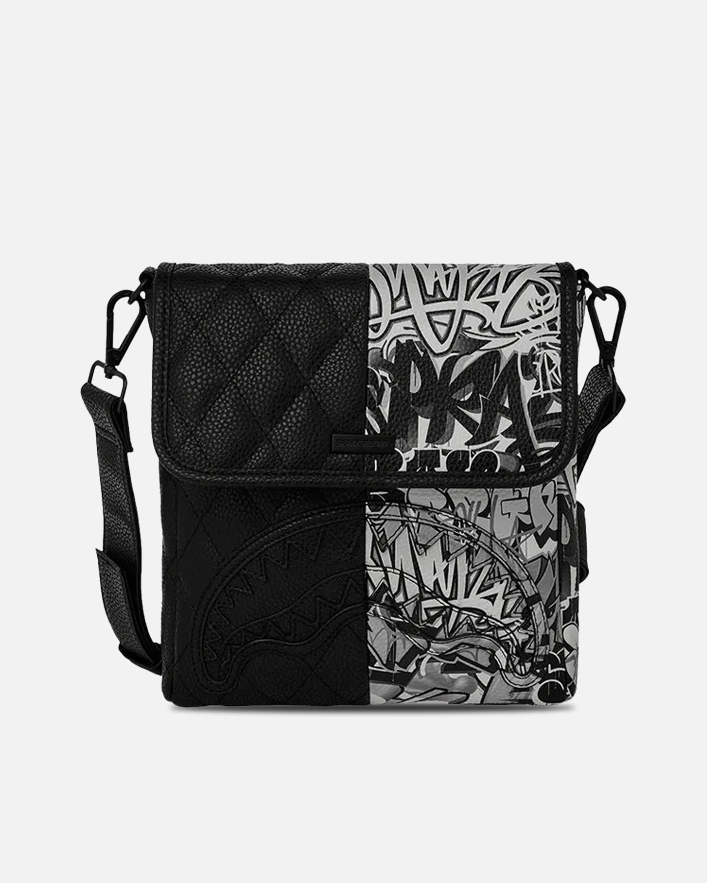 Sprayground Half Graf Quilted Messenger Bag Multi | Culture Kings US
