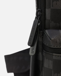 Sprayground Hangover Drip Check Sling Bag Multi