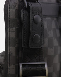 Sprayground Hangover Drip Check Sling Bag Multi