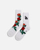 Pro Compression Los Angeles Dodgers Rose Crew Sock White