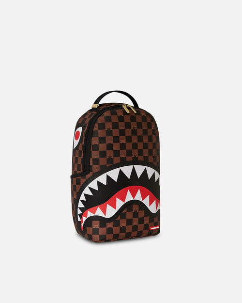 Sprayground Peeking Character Check Backpack Multi