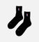 Pro Compression Classic NBA Logoman Crew Sock Black