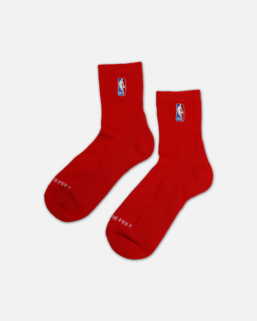 Pro Compression Classic NBA Logoman Crew Sock Red