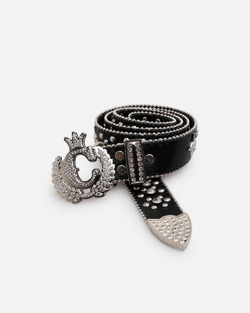 AllTheShine x Culture Kings Belt Black