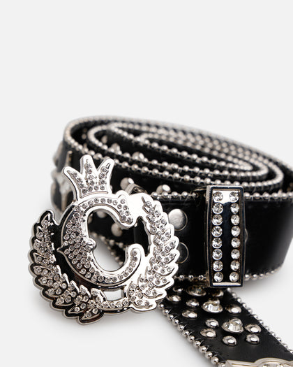 AllTheShine x Culture Kings Belt Black