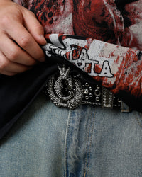 AllTheShine x Culture Kings Belt Black