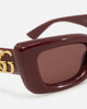 Gucci GG1827S003 Sunglasses Burgundy
