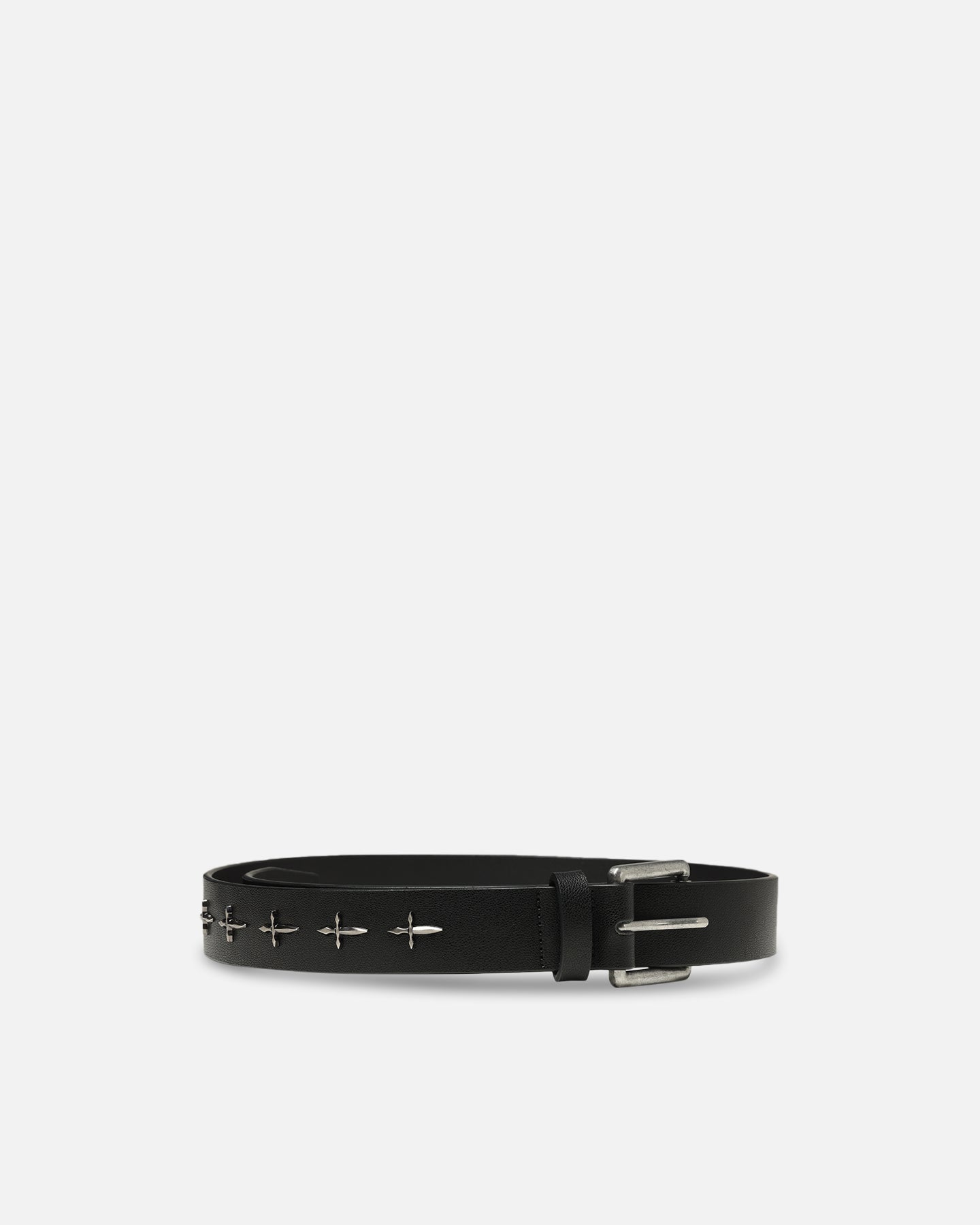 Saint Morta Crossfire Leather Belt Black | Culture Kings US