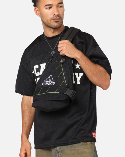 adidas backpack black mens Adidas One Shoulder Backpack Black