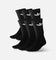 Adidas Trefoil Cushioned Crew Socks 6 Pack Black
