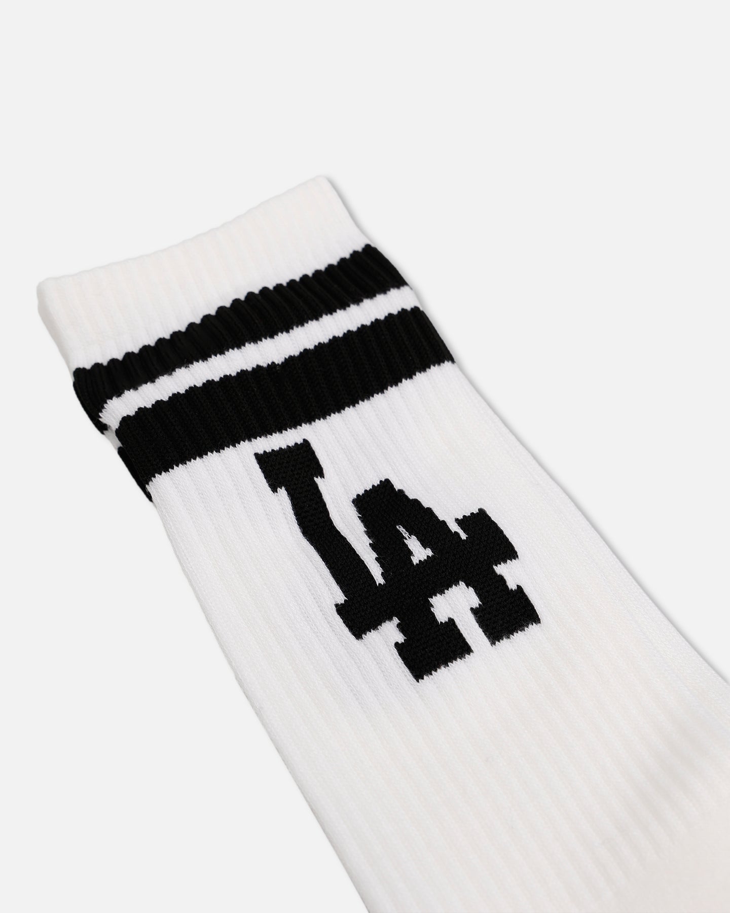 Pro Compression Los Angeles Dodgers Gym Stripe Crew Sock Black