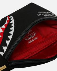 Sprayground Shark Central Knit Savvy Crossbody Bag Multi