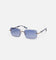 Belvoir & Co Hustler Sunglasses White/Blue