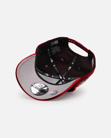 New Era Houston Astros 'Velvet Hearts' 9FORTY A-Frame Snapback Red