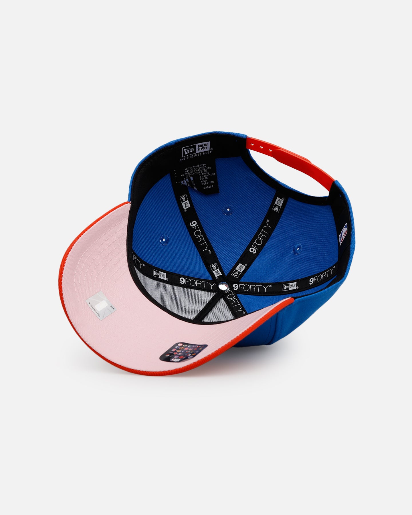 New Era Oklahoma City Thunder 'Team Color Hearts' 9FORTY A-Frame