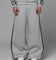 Loiter Hybrid Trackpants Grey Marle
