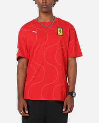 Puma X Scuderia Ferrari Monza T-Shirt Rosso Corsa