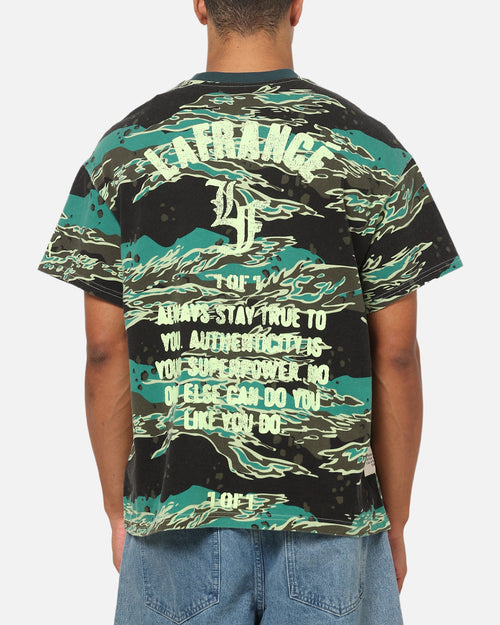 Puma LaFrance Supply All Over Print T-Shirt Green