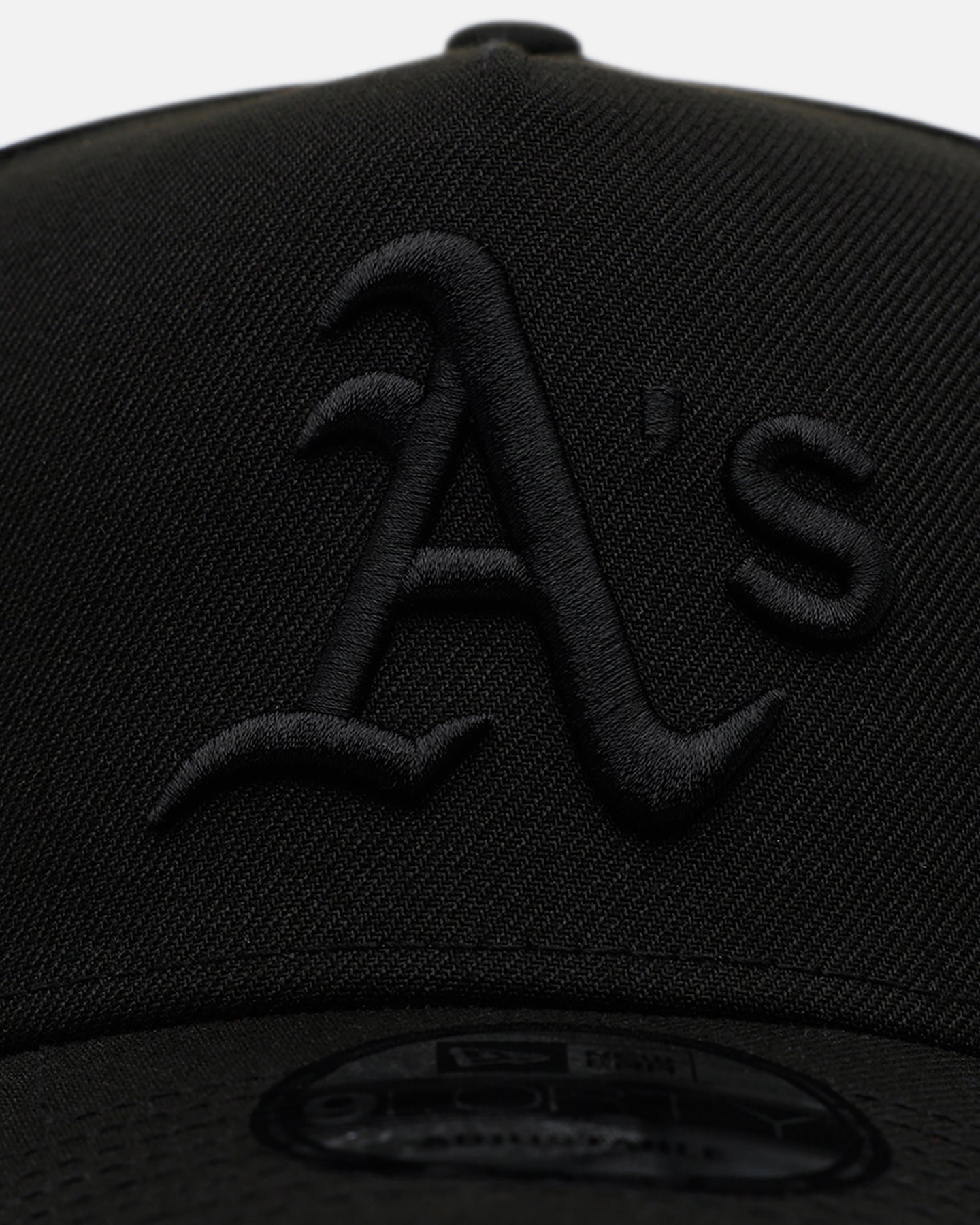 New Era Oakland Athletics 'Easy Black' 9FORTY A-Frame Snapback