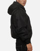 Saint Morta Marked Hooded Bomber Jacket Off Black