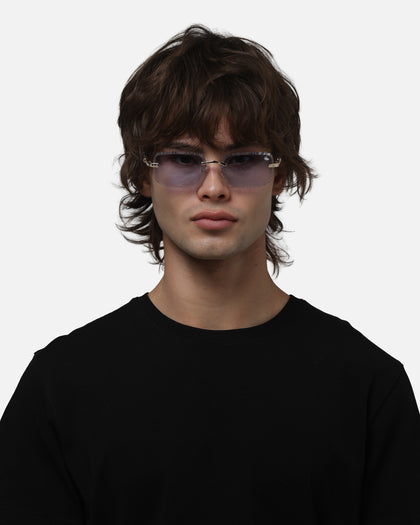 Belvoir & Co Hustler Sunglasses White/Blue