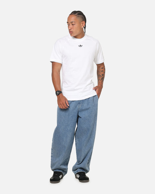 Adidas Chest Stripes Engineered T-Shirt White