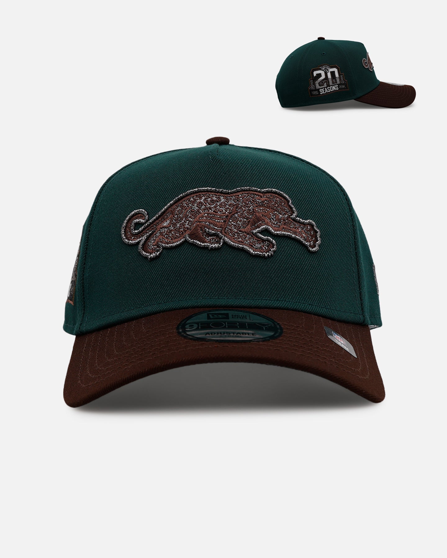 New Era Jacksonville Jaguars 'Rainforest' 9FORTY A-Frame Snapback