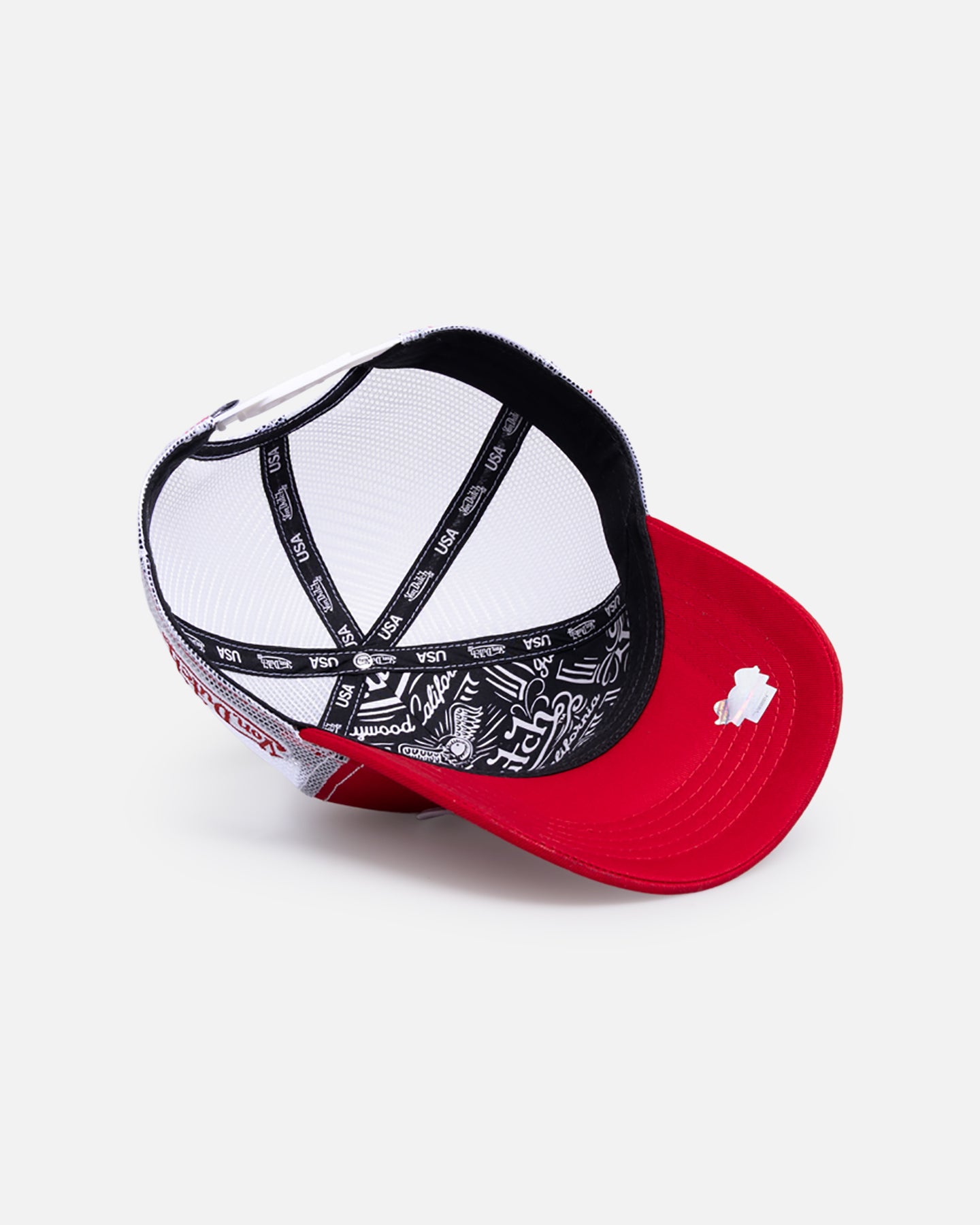 Von Dutch Originals Trucker Snapback Red/White | Culture Kings US