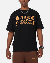 Saint Morta Sacred Script T-Shirt Black