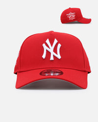 New Era New York Yankees 'Polychromatic' 9FORTY A-Frame Snapback Scarlet
