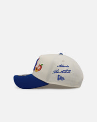 New Era Atlanta Braves 'Chrome City Icons' 9FORTY A-Frame Snapback Chrome/Official Team Color