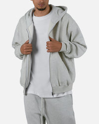 MNML Basic Zip Up Hoodie Grey