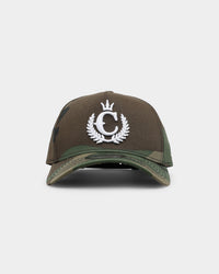 New Era X Culture Kings 9FORTY A-Frame Snapback Camo/Black