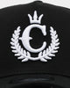 New Era X Culture Kings 9FORTY A-Frame Snapback Black/White
