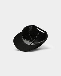 New Era X Culture Kings 9FORTY A-Frame Snapback Suede Black