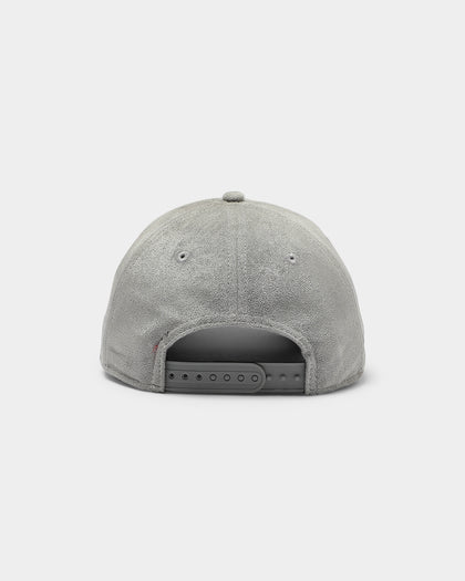 New Era X Culture Kings 9FORTY A-Frame Snapback Suede Grey