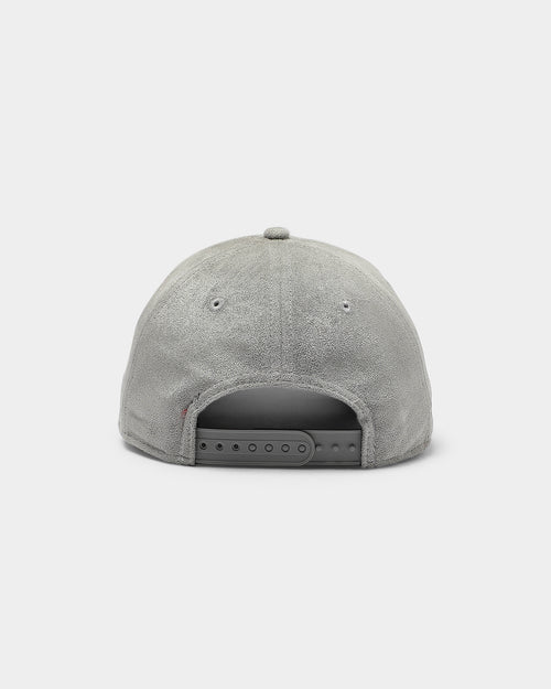 New Era X Culture Kings 9FORTY A-Frame Snapback Suede Grey