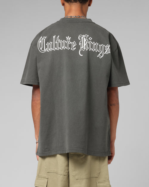 Culture Kings NFS Gothic Logo T-Shirt Black Wash