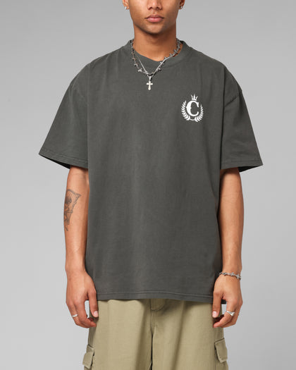 Culture Kings NFS Gothic Logo T-Shirt Black Wash