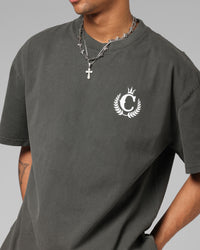 Culture Kings NFS Gothic Logo T-Shirt Black Wash