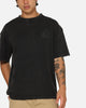 Culture Kings CK NFS Paisley Logo T-Shirt Black Acidwash