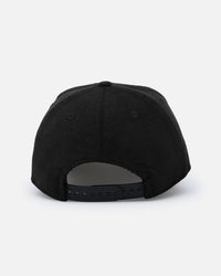 New Era New York Mets 'Corduroy Rose' Pre-Curved Golfer Snapback Black Corduroy/White