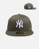 New Era New York Yankees 'New Olive' 59FIFTY Fitted Green Med