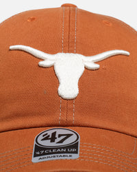 47 Brand Texas Longhorms 'Trawler' '47 Clean Up Trucker Snapback Orange